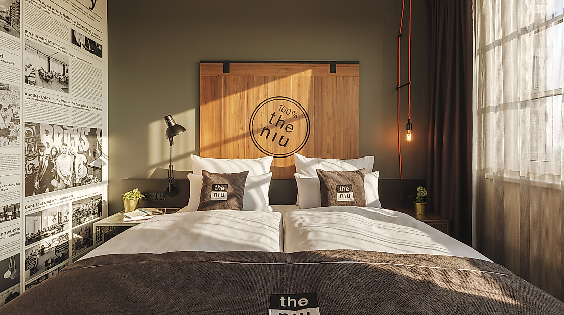 Holiday Inn - the niu Bricks Hamburg: Double room