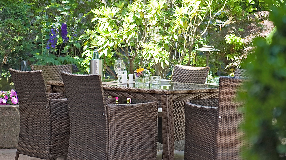 Hotel Engel Hamburg: Terrace