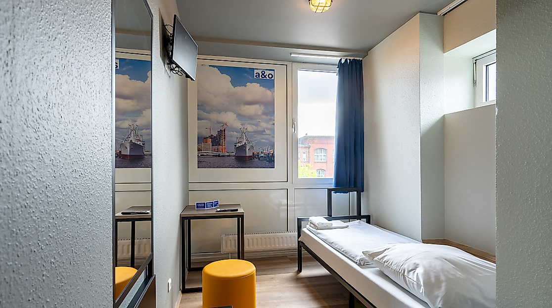 a&o City Hotel Hammer Kirche Hamburg: Single room