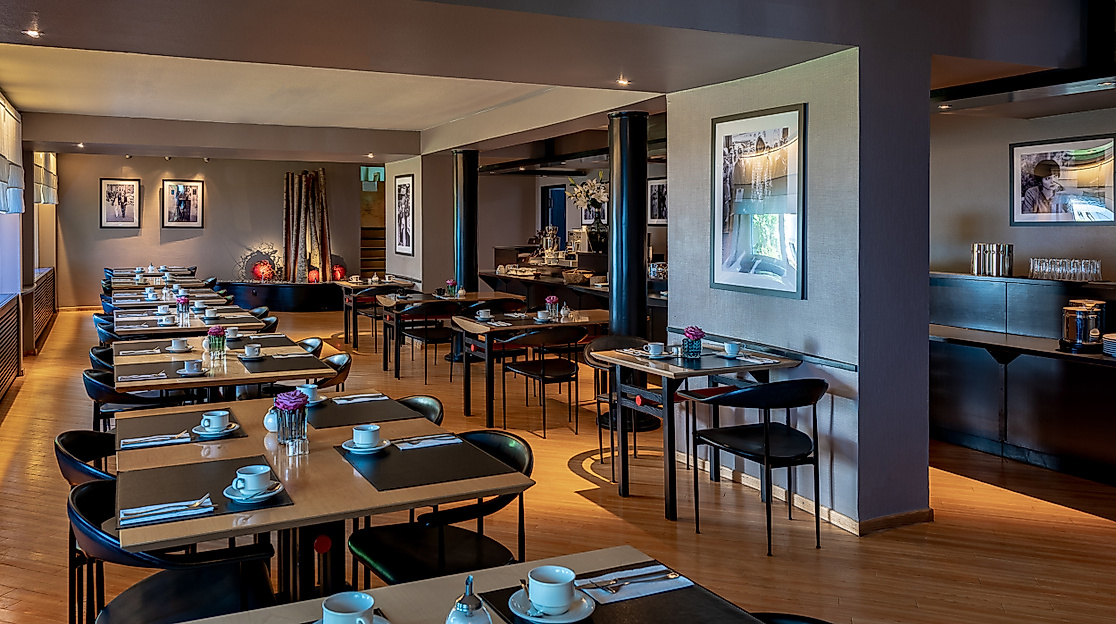 Hotel du Nord Alster Hamburg: Breakfast room