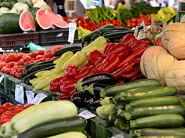 Wochenmarkt in der Kandinskyallee