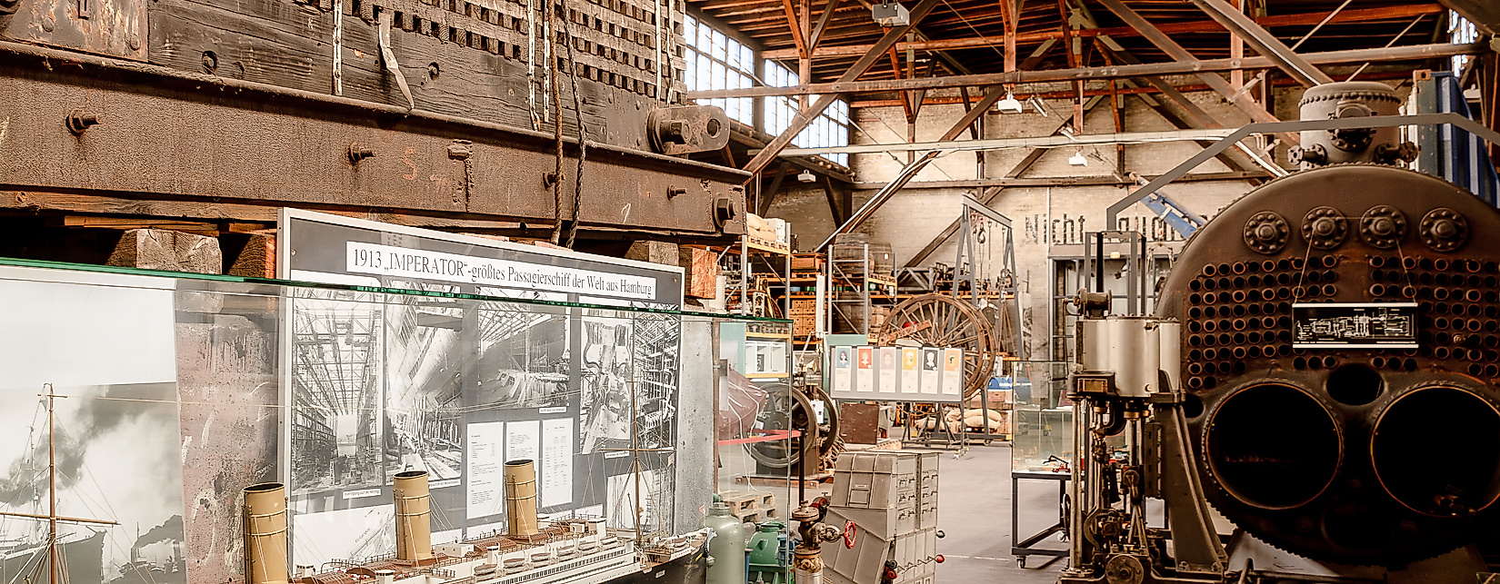 Deutsches_Hafenmuseum_im Aufbau, Standort Schuppen 50 A, Schaudepot, 2024, © SHMH, Foto Jérome Gerull.05.web