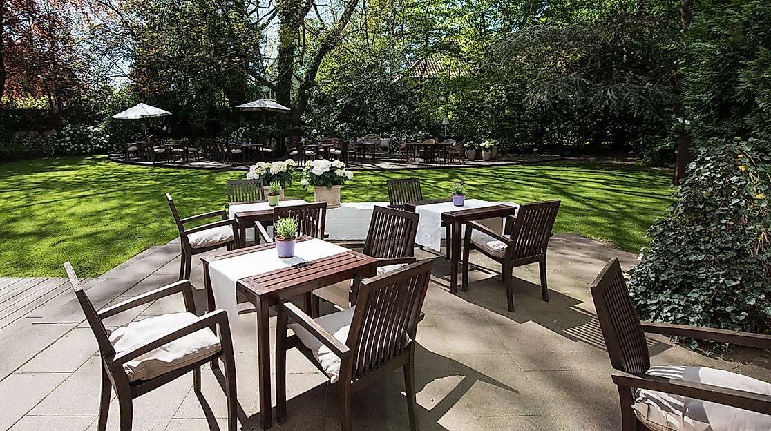 Privathotel Lindtner Hamburg: Terrace