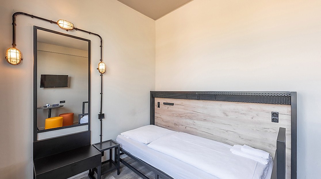 Hotel A&O Hamburg City: Single room