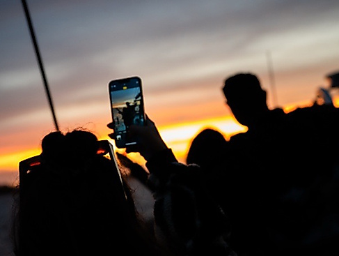 Wellenklang auf der Elbe x Frame
