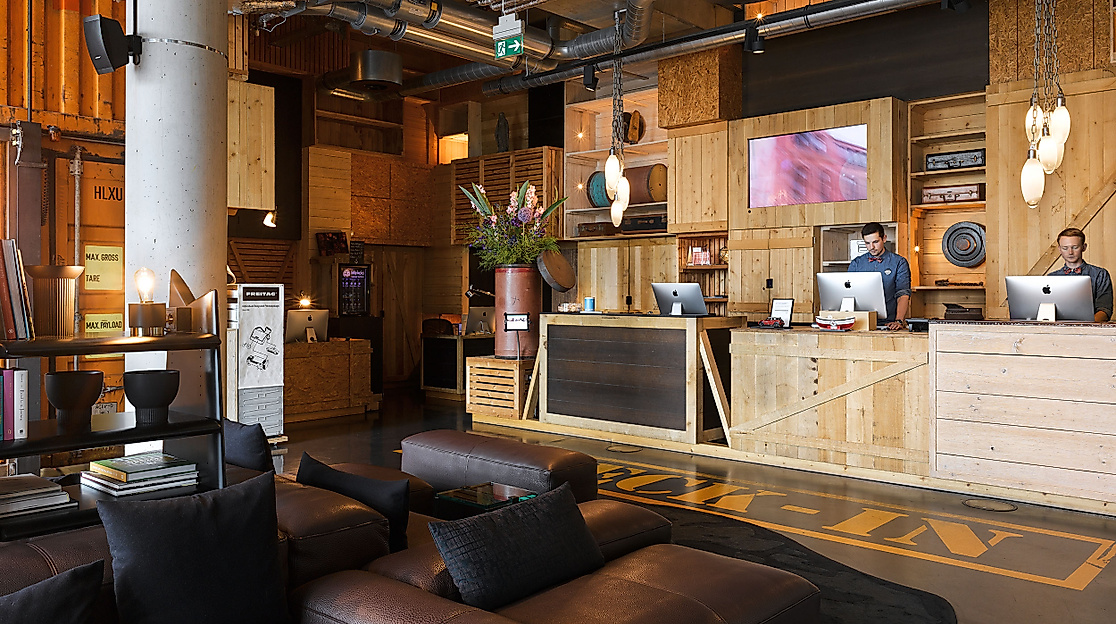 25hours Hotel HafenCity: Lobby