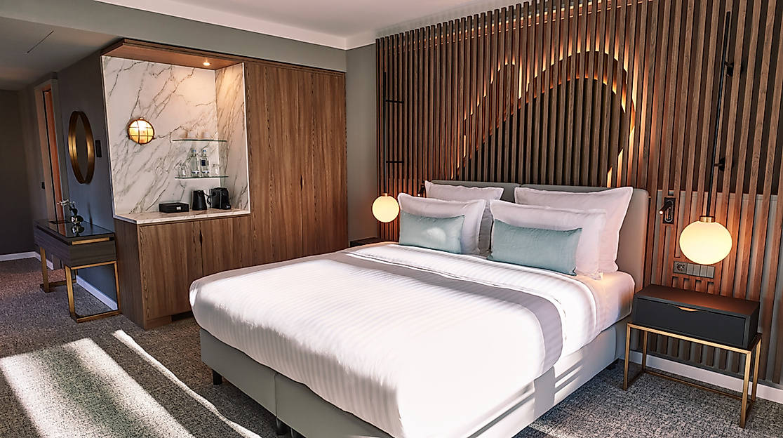 Steigenberger Hotel Hamburg: double room