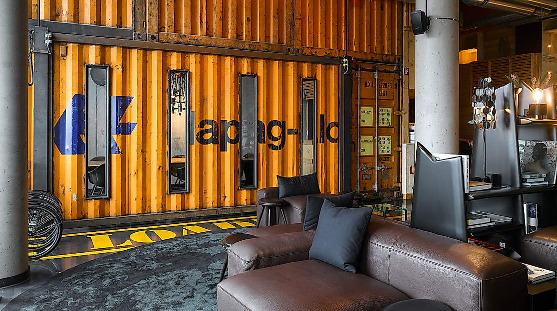 25hours Hotel HafenCity: Lobby