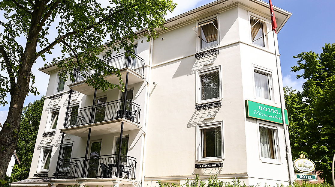 Hotel Marienthal in Wandsbek Hamburg: Exterior view