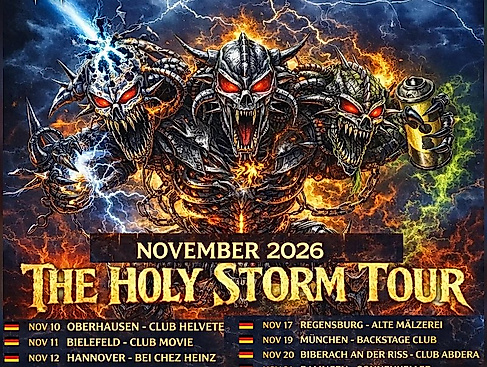 Konzertposter von Holy Mother und Wicked Maraya