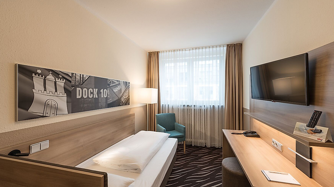 Hotel Heikotel - Stadtpark Residenz Hamburg: Single room