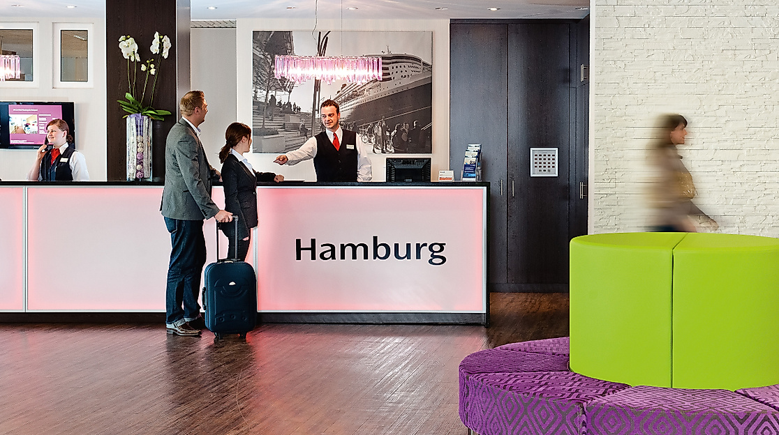 MERCURE Hotel am Volkspark Hamburg: Reception