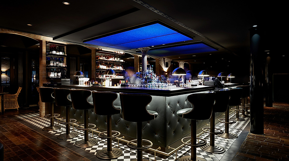 Hotel TORTUE HAMBURG: Bar Noir