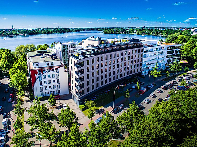The George Hotel Hamburg: Exterior view