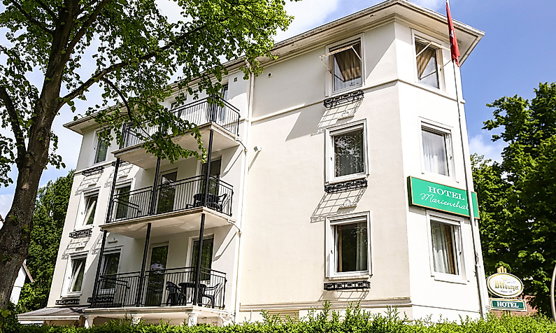 Hotel Marienthal in Wandsbek Hamburg: Exterior view