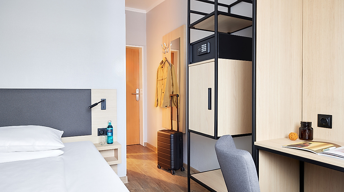 Hotel Central Hamburg: Einzelzimmer