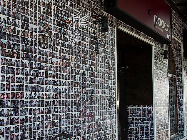 Close-up view Pooca Bar