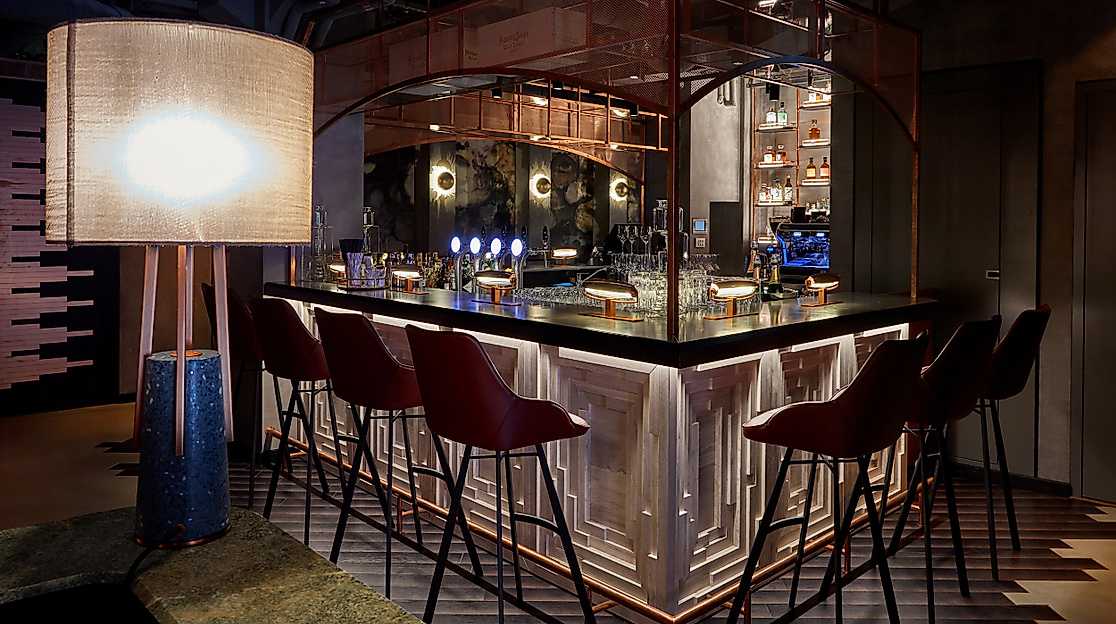 Hotel TORTUE HAMBURG: Restaurant JIN GUI Bar