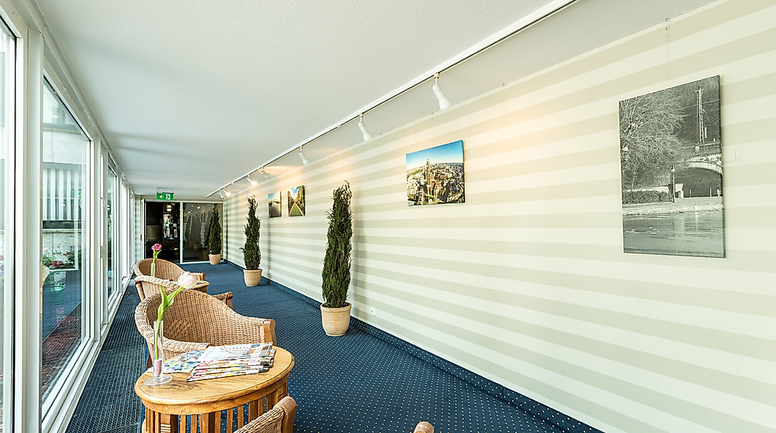 relexa hotel Bellevue Hamburg: Gallery floor