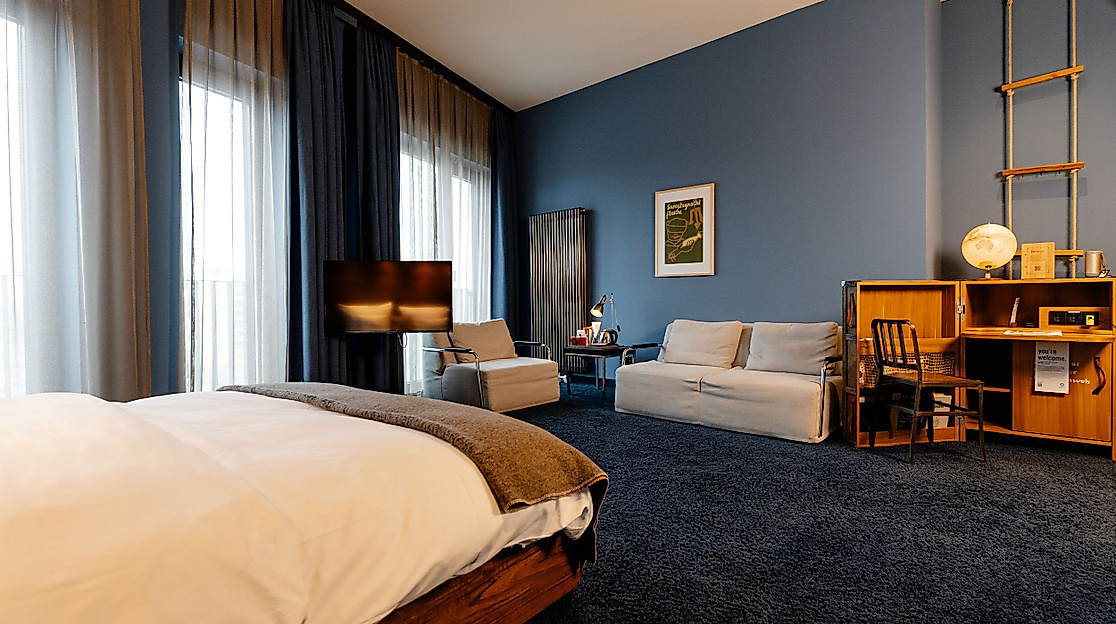25hours Hotel HafenCity: room extra large