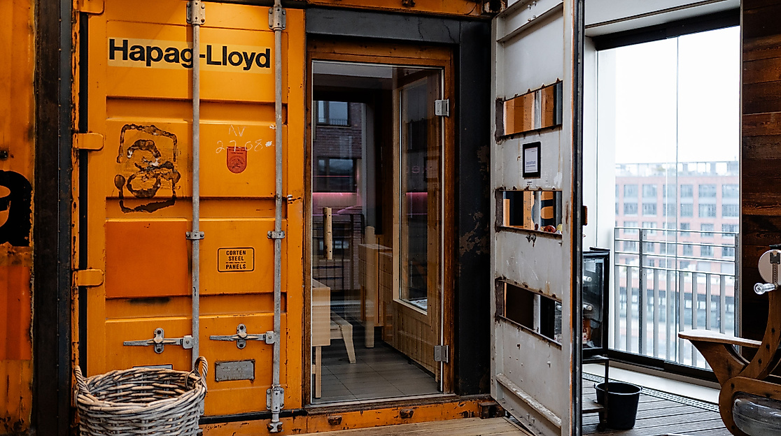 25hours Hotel HafenCity: Sauna