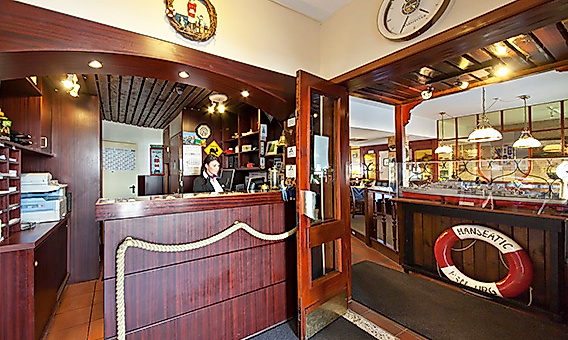 Novum Hotel Hagemann Hamburg Hafen: lobby