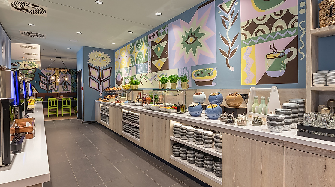 Holiday Inn - the niu, Yen Hamburg: Buffet