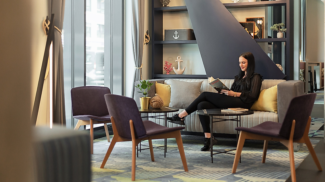 Holiday Inn - the niu, Yen Hamburg: Lobby