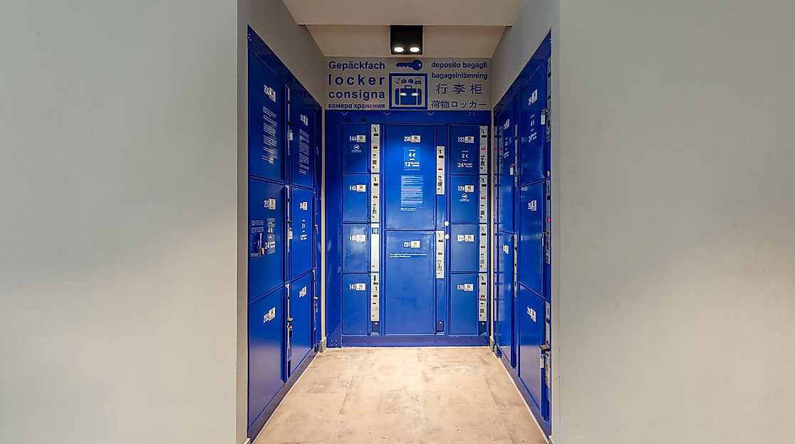 Hotel A&O Hamburg City: Lockers