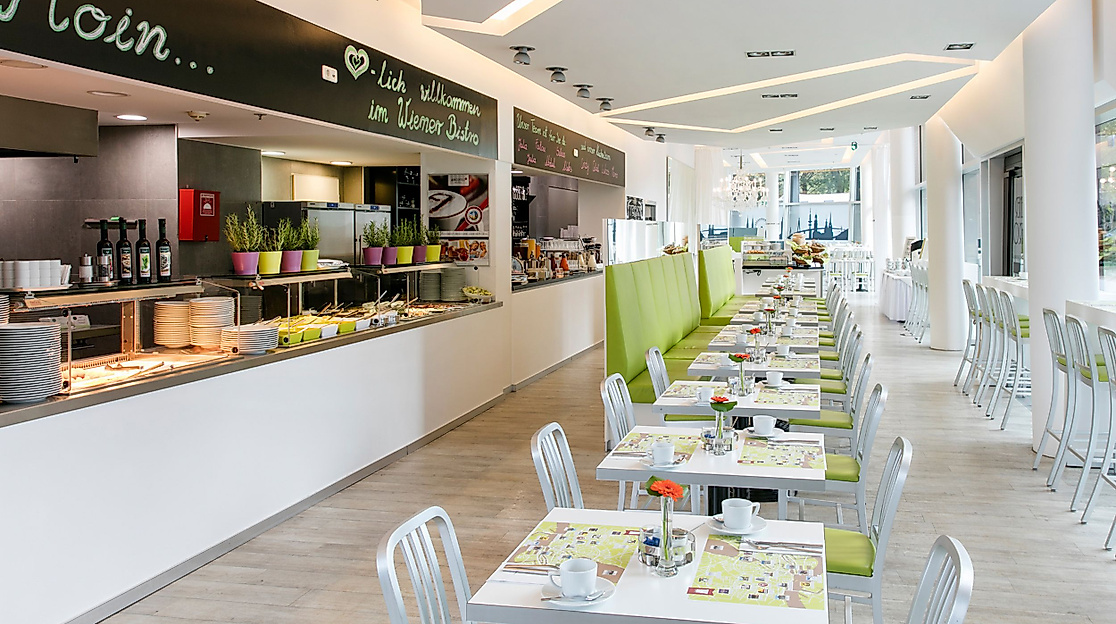 Hotel ARCOTEL Onyx Hamburg: Breakfast room