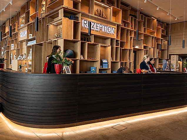 JUFA Hotel Hamburg HafenCity: Reception