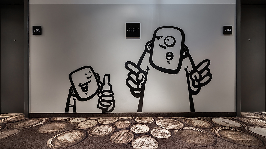 Holiday Inn - the niu Keg Hamburg: corridor