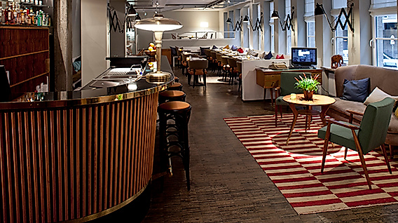 Hotel Henri Hamburg: Reception