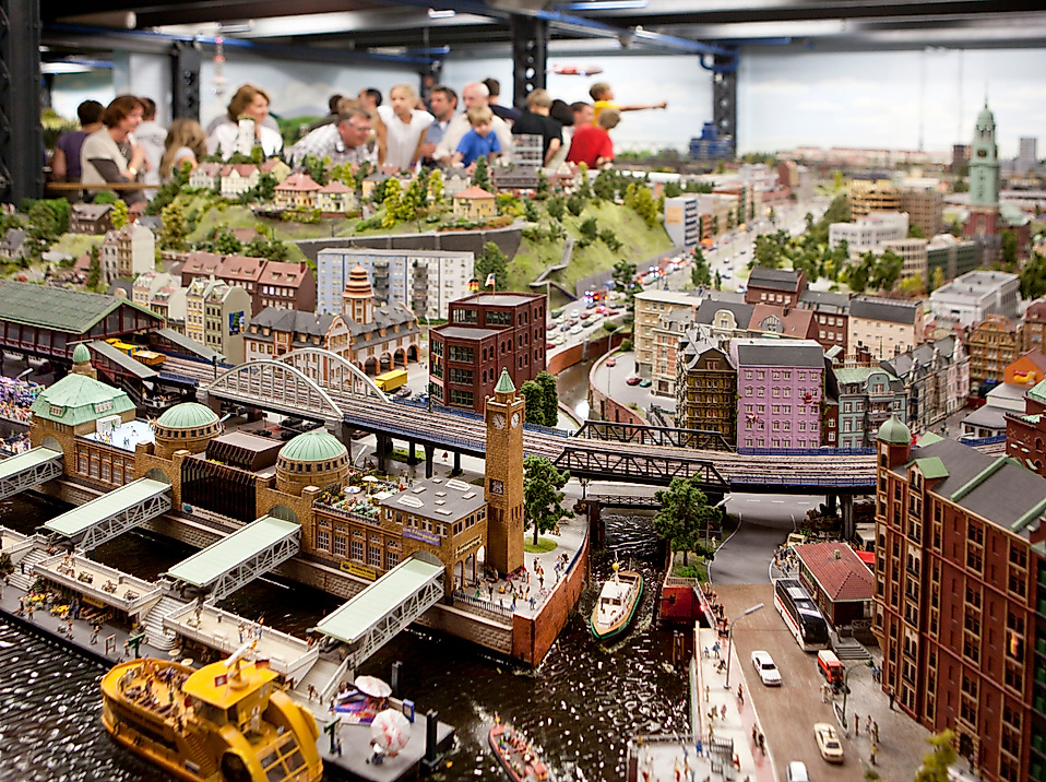 Besucher des Miniatur Wunderlandes