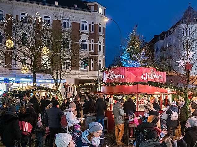 Christmas market Eppendorf