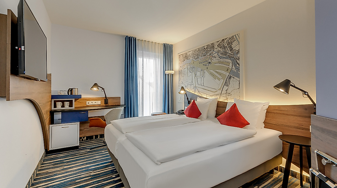 Mercure Hotel Hamburg Mitte: Double room