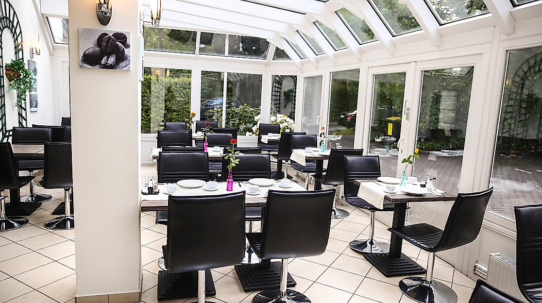 Hotel Marienthal in Wandsbek Hamburg: Breakfast room