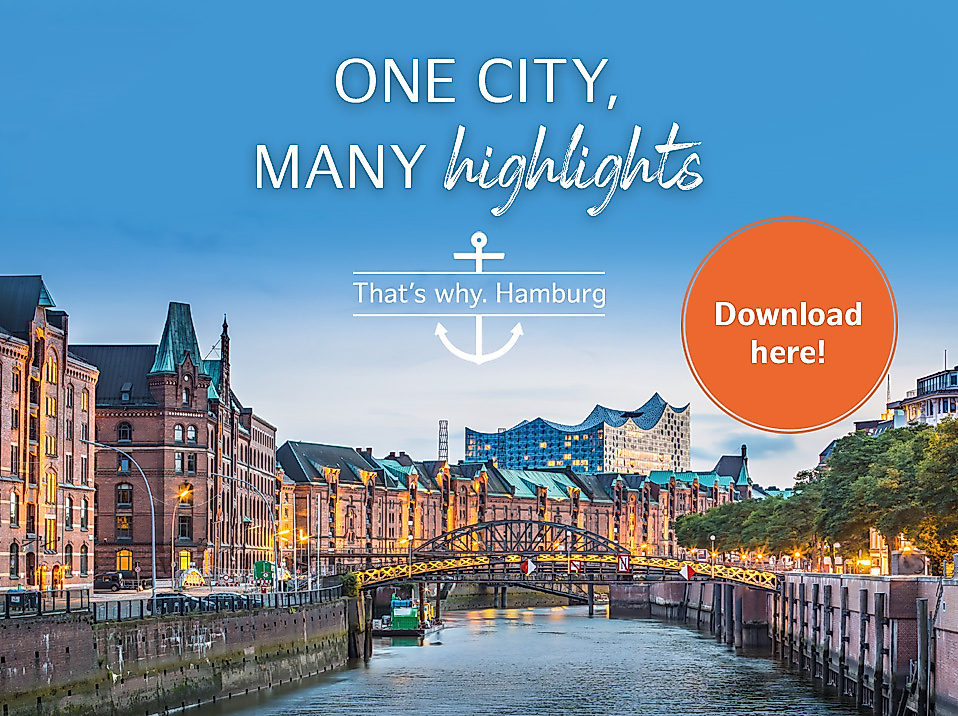 One city, many highlights: Hamburg booklet