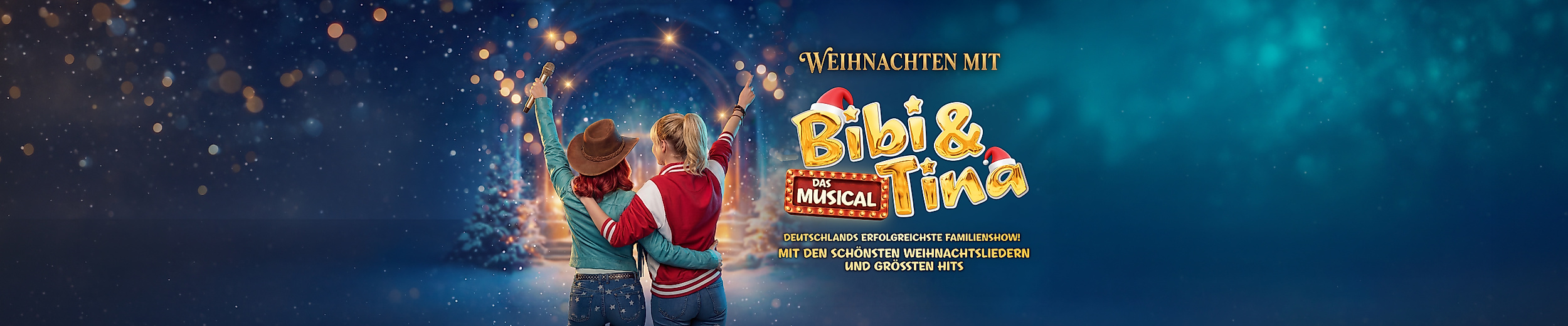 Logo Weihnachten mit Bibi und Tina - Das Musical