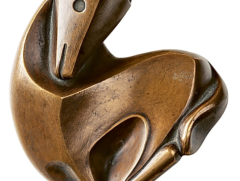 Ewald Mataré: Equine Figure, 1945, bronze, Museum Kurhaus Kleve – Ewald Mataré-Sammlung, Kleve