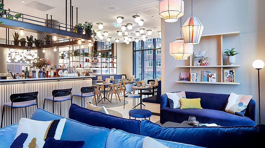 Novotel Hamburg Central Station: Bar