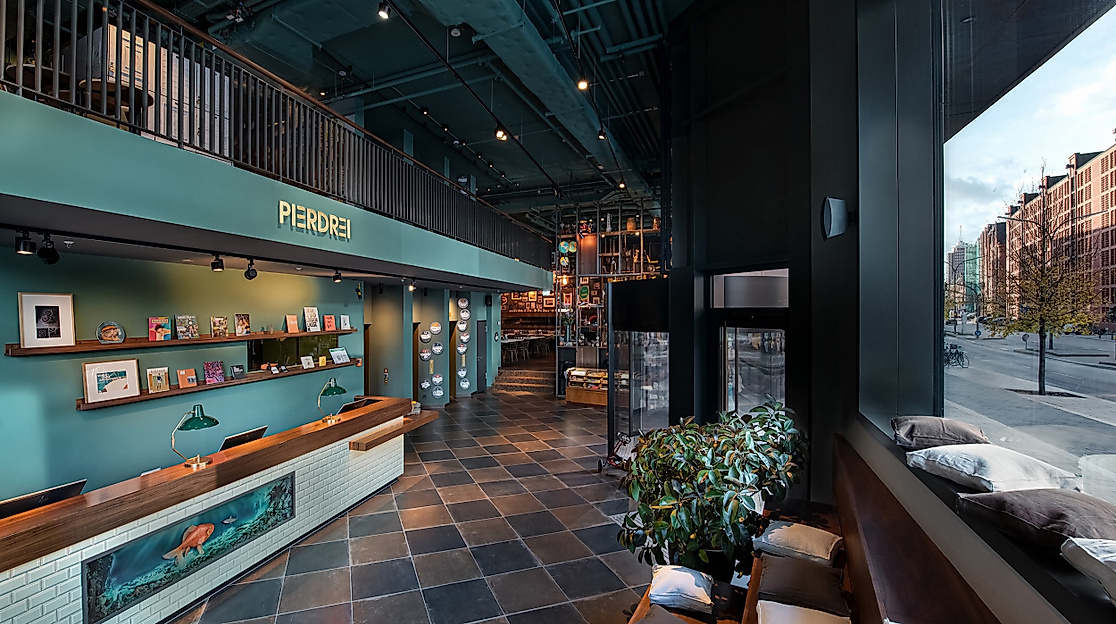 Hotel PIER DREI: Reception