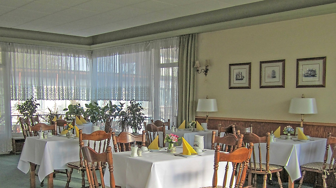 Hotel Motel-Hamburg: Breakfast room