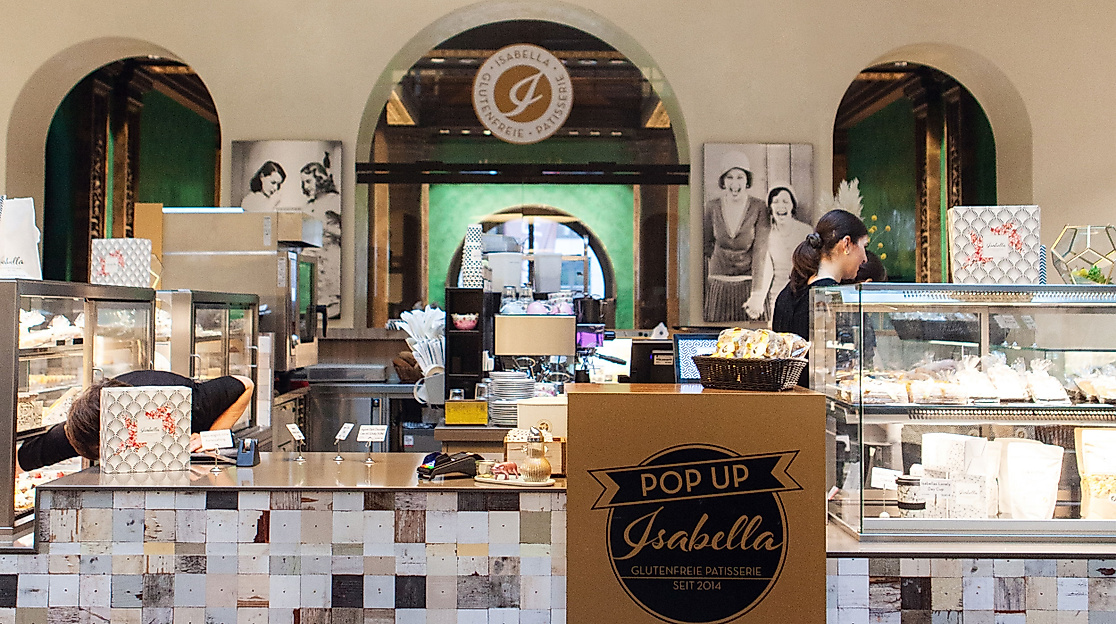 Isabella Gluten Free Pâtisserie Pop-Up Store in Hamburg