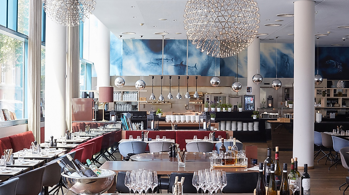 Hotel Scandic Hamburg Emporio: Restaurant