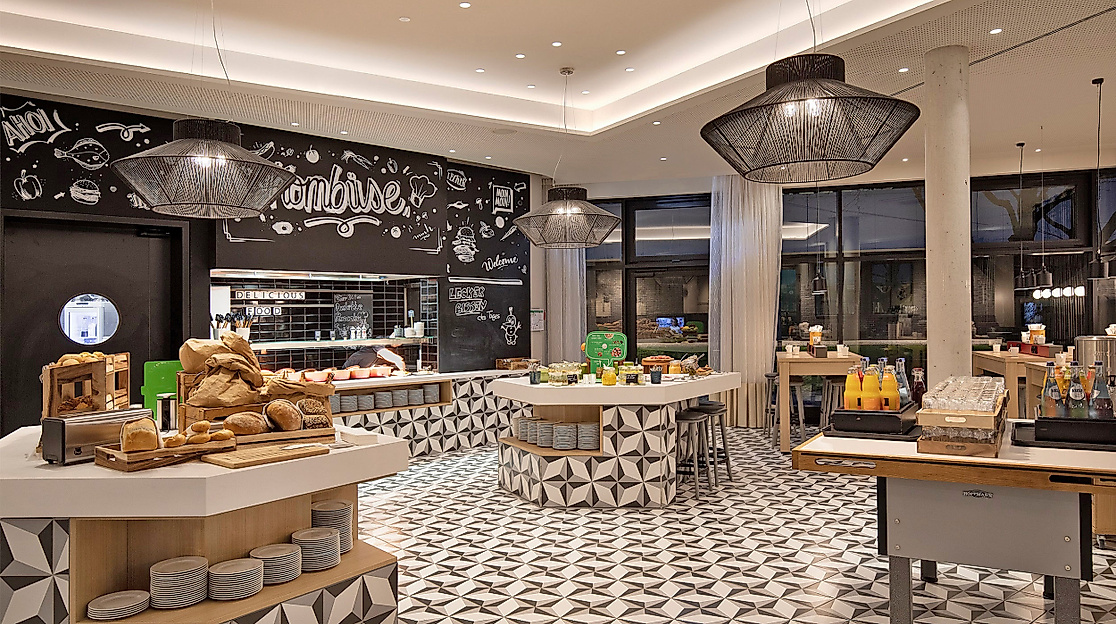 Hotel Holiday Inn Hamburg City Nord: Breakfast area