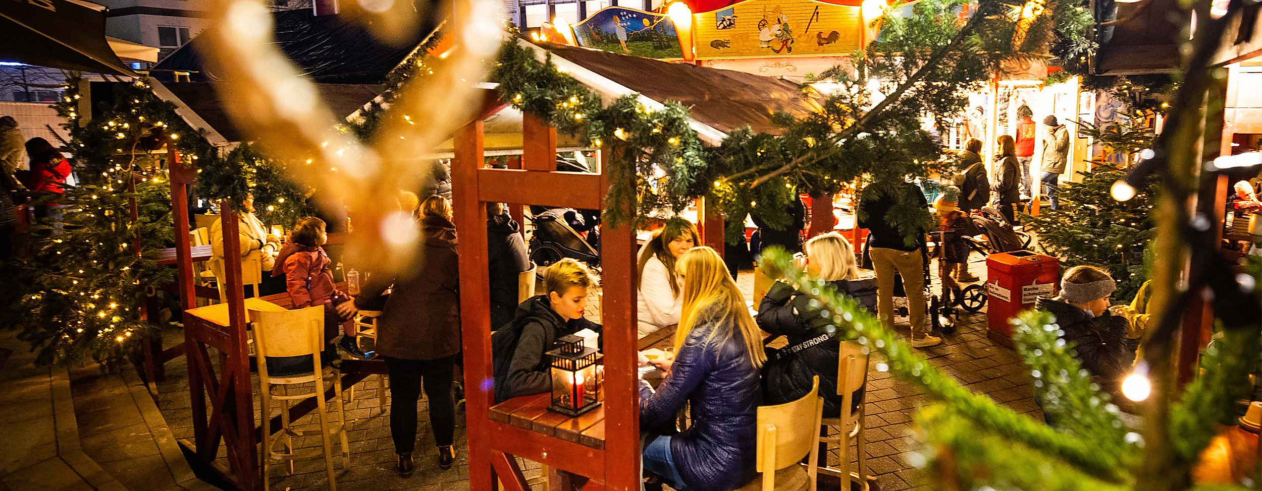 At the christmas market Osterstraße