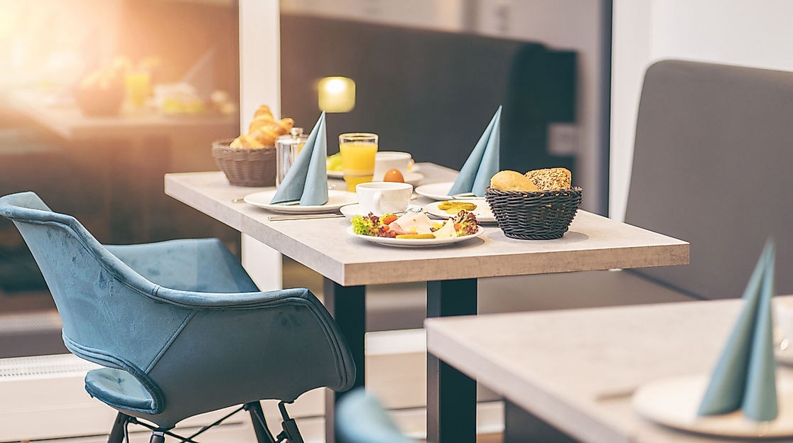 Signature Hotel Skarv Hamburg: Breakfast room