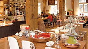 Schönes Leben in Hamburg's Speicherstadt