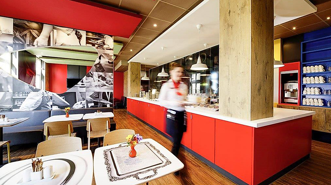 Hotel ibis Hamburg Alster Centrum: Breakfast room